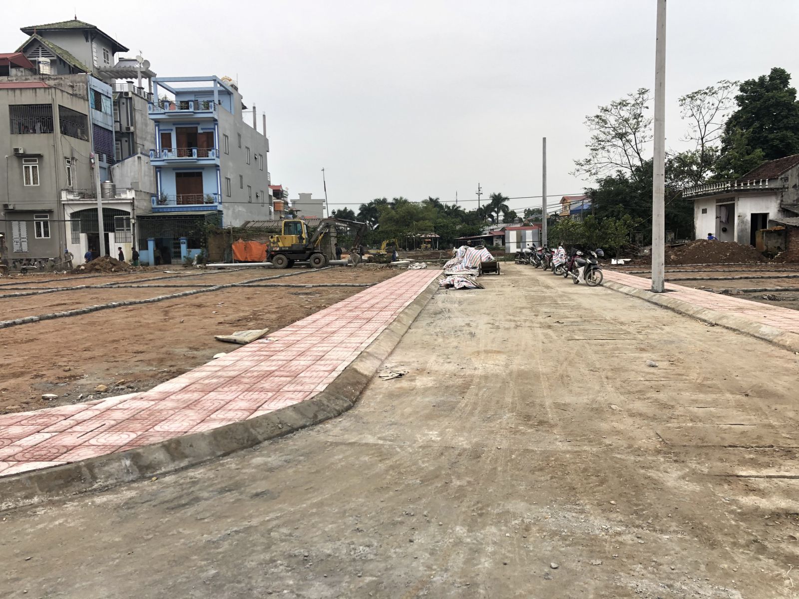 hạ tầng khu đất đấu giá Ao lác thôn Lương Xá xã Liên Bạt huyện Ứng Hòa thành phố Hà Nội